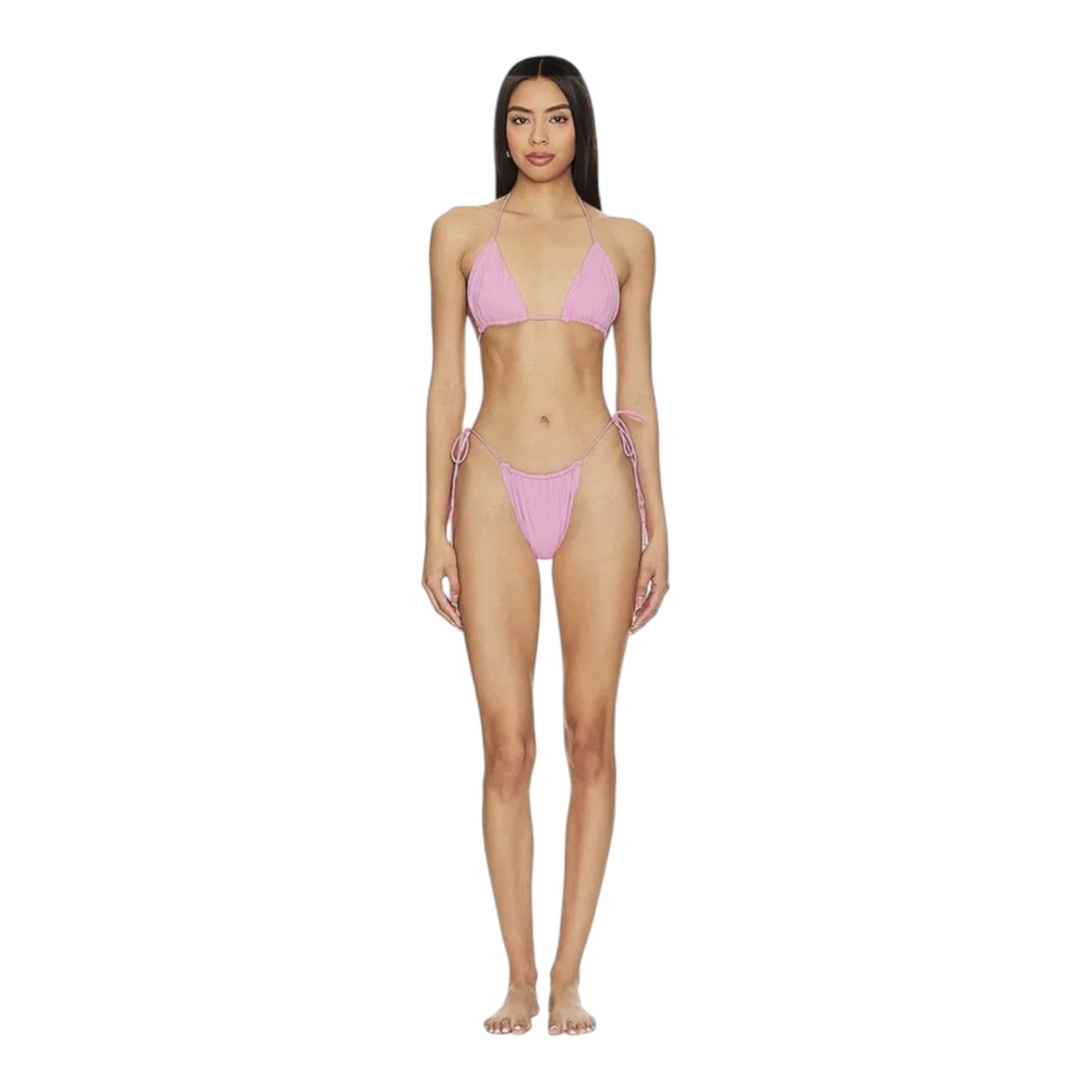 NWT Riot Swim Bixi Top & Bottom Bubblegum Pink Medium